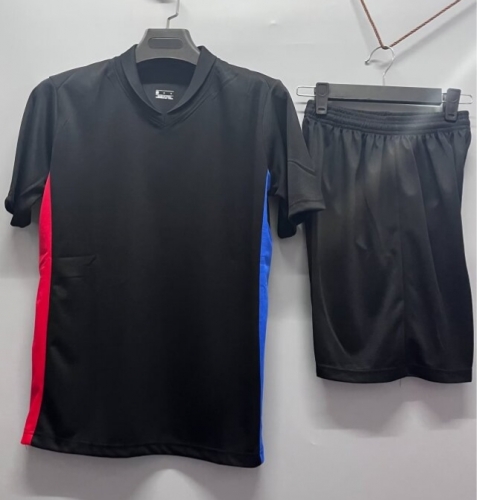 Customize 2024/25 Barcelona Away Black Soccer Uniform-DN