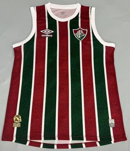 2024/25 Fluminense FC Home Red & Green Thailand Soccer Training Vest-908