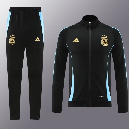 2024/25 Argentina Black Soccer Jacket Uniform-LH/411/815