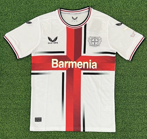 2024/25 Limited Edition Bayer 04 Leverkusen White Thailand Soccer Jersey AAA-320