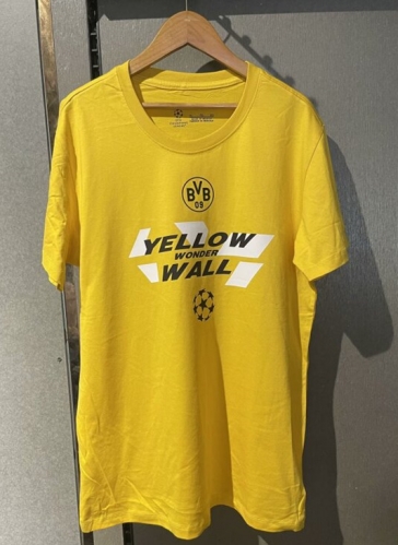 2024 Champions League Borussia Dortmund Yellow T-Shirt-308