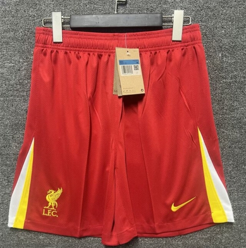 2024/25 Liverpool Home Red Thailand Soccer Shorts-BLY