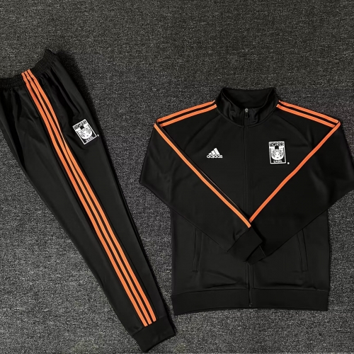 2024/25 Tigres UANL Black Soccer Jacket Uniform-522