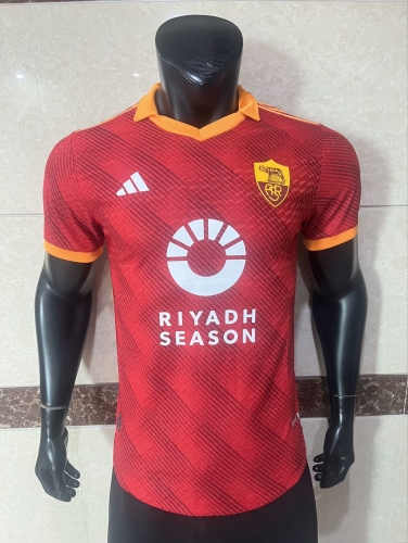Player Version 2024/25 Roma Away Red Thailand Soccer Jersey AAA-308/888