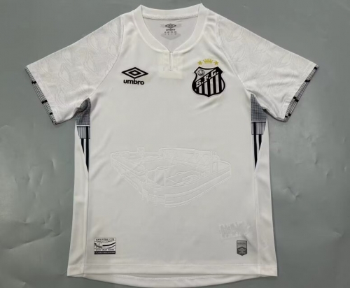 2024/25 Santos FC Home White Thailand Soccer Jersey AAA-908/1116