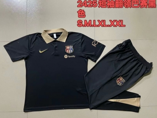 2024/25 Barcelona Black Polo Uniform-815