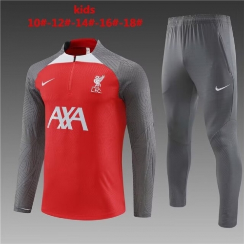 Player Version 2023/24 Liverpool Red Kids/Youth Soccer Tracksuit-801