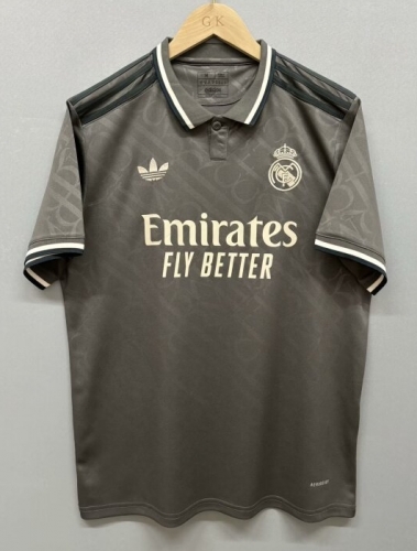2024/25 Real Madrid 2nd Away Gray Thailand Soccer Jersey AAA-23