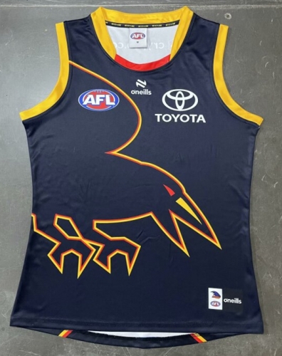 2024 AFL Crows Royal Blue Thailand Rugby Shirts-805