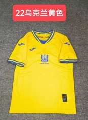 2024/25 Ukraine Yellow Thailand Soccer Jersey AAA-709