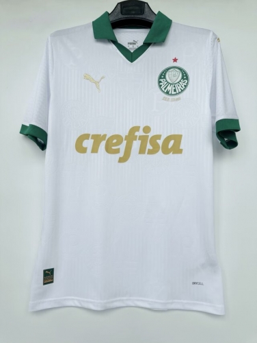 Player Version 2024/25 Palmeiras Away White Thailand Soccer Jersey AAA-408/705