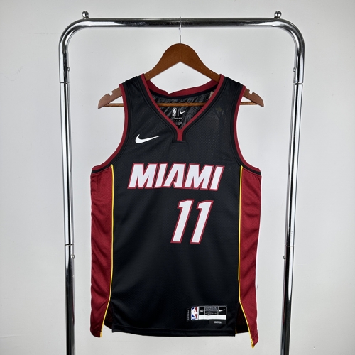 Miami Heat NBA Away Black #11 Jersey-311