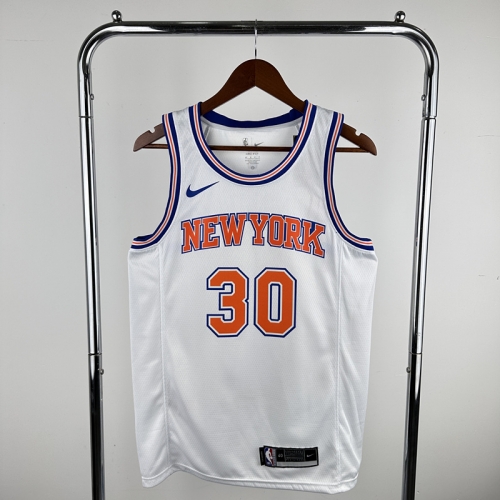 19 Season Limited Version NBA New York Kinicks White #30 Jersey-311
