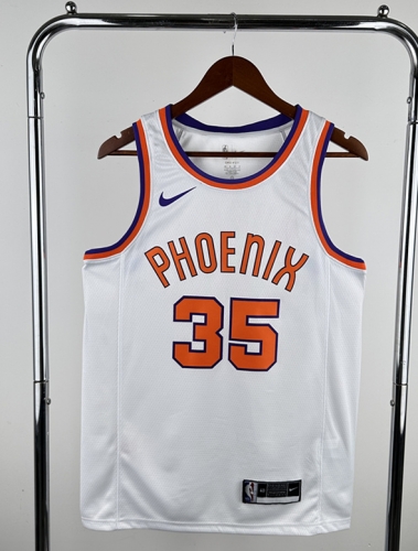 18 Season Retro Version Phoenix Suns NBA White #35 Jersey-311