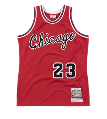 MN Hot Press Retro 84-85 Version Chicago Bull NBA Red #3 Jersey-311
