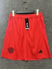 2024/25 Bayern München Home Red Thailand Soccer Shorts-315