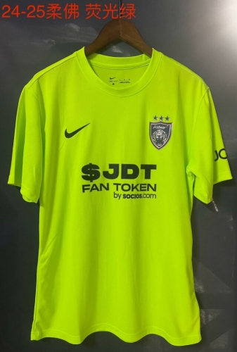 2024/25 Johor Fluorescent Green Thailand Soccer Jersey AAA-709