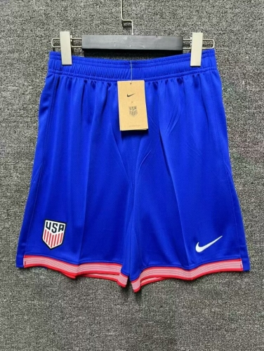 2024/25 USA Blue Thailand Soccer Shorts-509/315