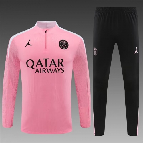 Player Version 2024/25 Paris SG Pink Thailand Soccer Uniform-801