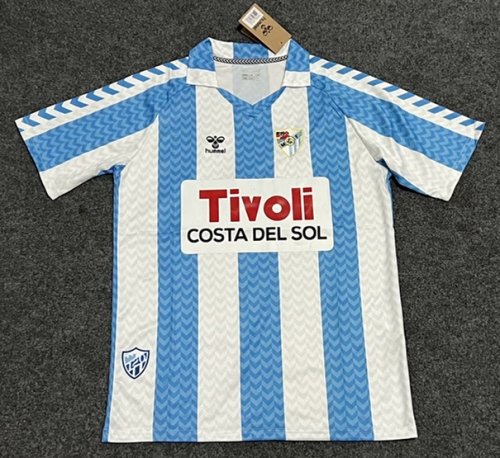 2024/25 Commemorative Version Málaga CF Blue & White Thailand Soccer Jersey-1095/301/711