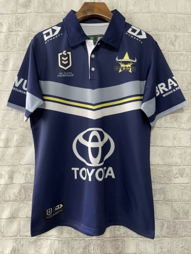 2024 Season Cowboys Royal Blue Thailand Rugby Shirts-805