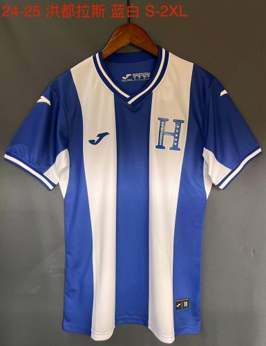 2024/25 Honduras Blue & White Thailand Soccer Jersey AAA-709