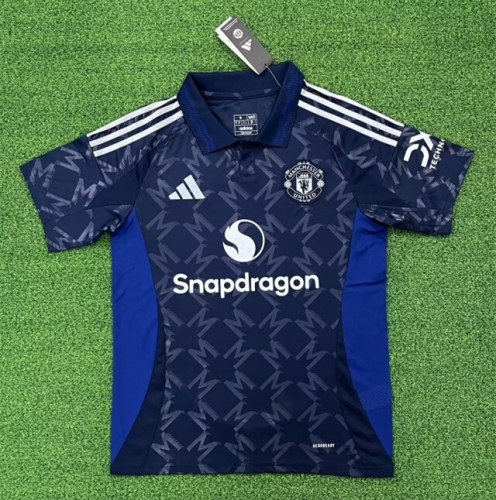 2024/25 Manchester United Away Royal Blue Thailand Soccer Jerseys AAA-416/320/705