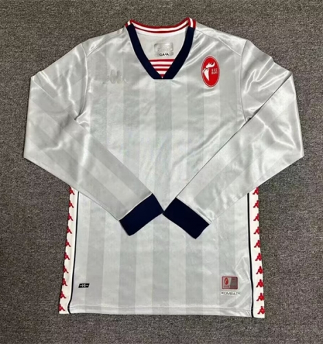 2024/25 Special SSC Bari White LS Thailand Soccer Jersey AAA-1040