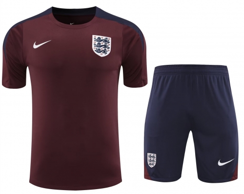 2024/25 England Red Training Thailand Soccer Jersey Unifrom-418
