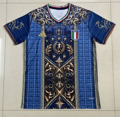 2024/25 Special Version Italy Blue Thailand Soccer Jersey AAA-407