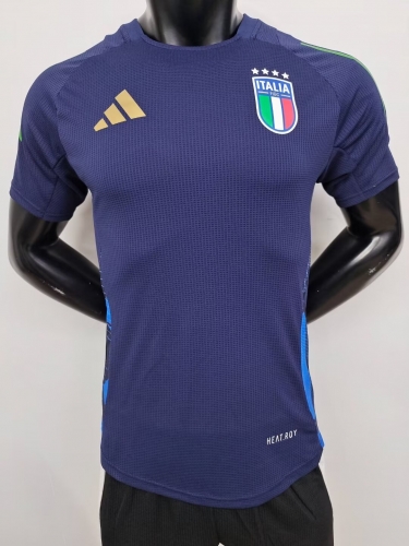 Player Version 2024/25 Special Version Italy Royal Blue Thailand Soccer Jersey AAA-MY