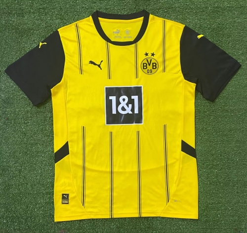 2024/25 Borussia Dortmund Home Yellow Traning Thailand Soccer Jersey AAA-320/416/705