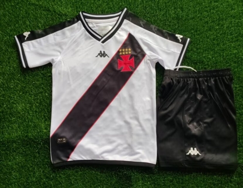 Kids 2024/25 CR Vasco da Gama White Kids/Youth Soccer Uniform-812