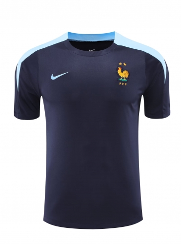 2024/25 France Royal Blue Thailand Soccer Training Jerseys-418