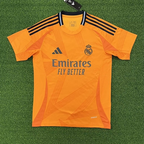2024/25 Rea Madrid Away Orange Thailand Soccer Jersey AAA-416/705/320