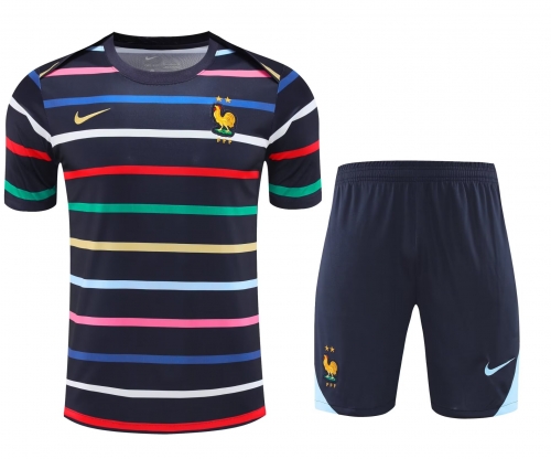 2024/25 France Caiblue Thailand Soccer Training Uniform-418