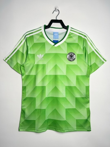88 Retro Version Germany Green Thailand Soccer Jersey AAA-509/811
