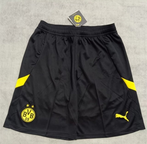 2024/25 Borussia Dortmund Home Black Thailand Soccer Shorts-315