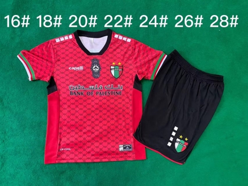 Kids 2024/25 Palestine Red Kids/Youth Soccer Uniform-38