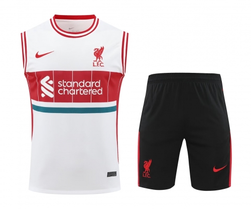 2024/25 Liverpool White Thailand Soccer Training Vest Unifrom-418