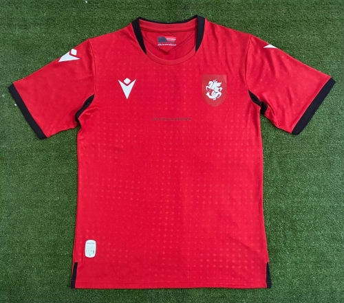 2024/25 Georgia 2nd Away Red Thailand Soccer Jersey AAA-1040/JM/416