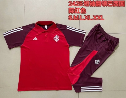 2024/25 Brazil SC Internacional Red Thailand Polo Uniform-815