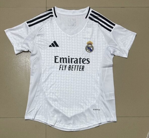 2024/25 Rea Madrid Home White Thailand Female Soccer Jersey AAA-319/07