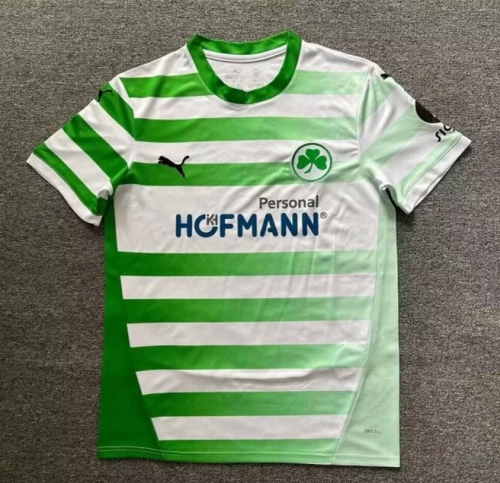 2024/25 SpVgg Greuther Fürth Green & White Thailand Soccer Jersey AAA-1040