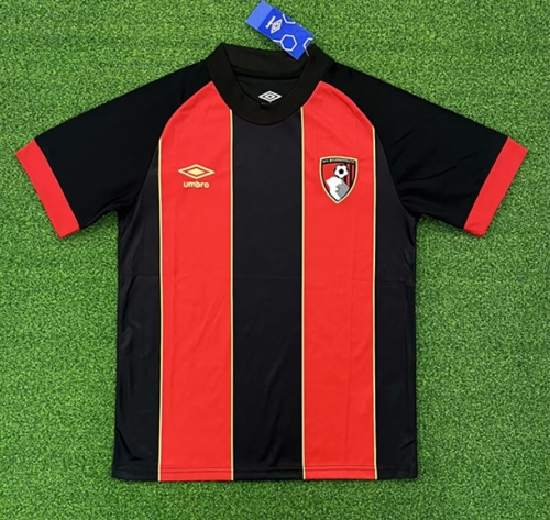 2024/25 AFC Bournemouth Home Red & Black Thailand Soccer Jersey-320