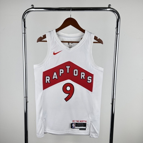 23 Season Feiren Limited Version NBA Toronto Raptors White #9 Jersey-311