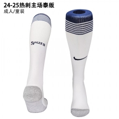 2024/25 Tottenham Hotspur Home White Adult/Kids Thailand Soccer Socks