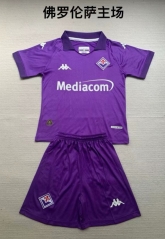 2024/25 ACF Fiorentina Home Purple Soccer Uniform-208