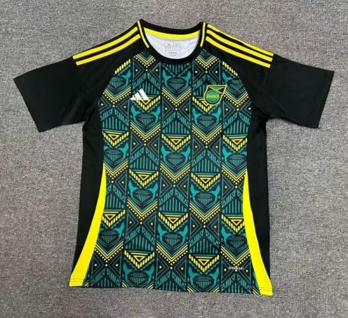 2024/25 Jamaica Away Black & Green Thailand Soccer Jersey AAA-1040