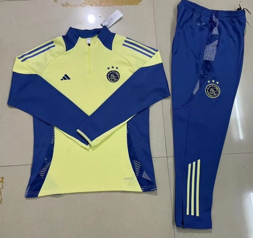 2024/25 Ajax Yellow Thailand Tracksuit Uniform-411